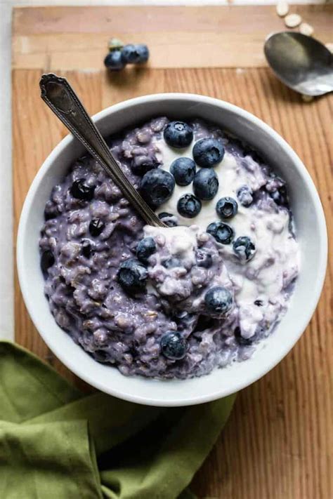 how to make blueberry oatmeal